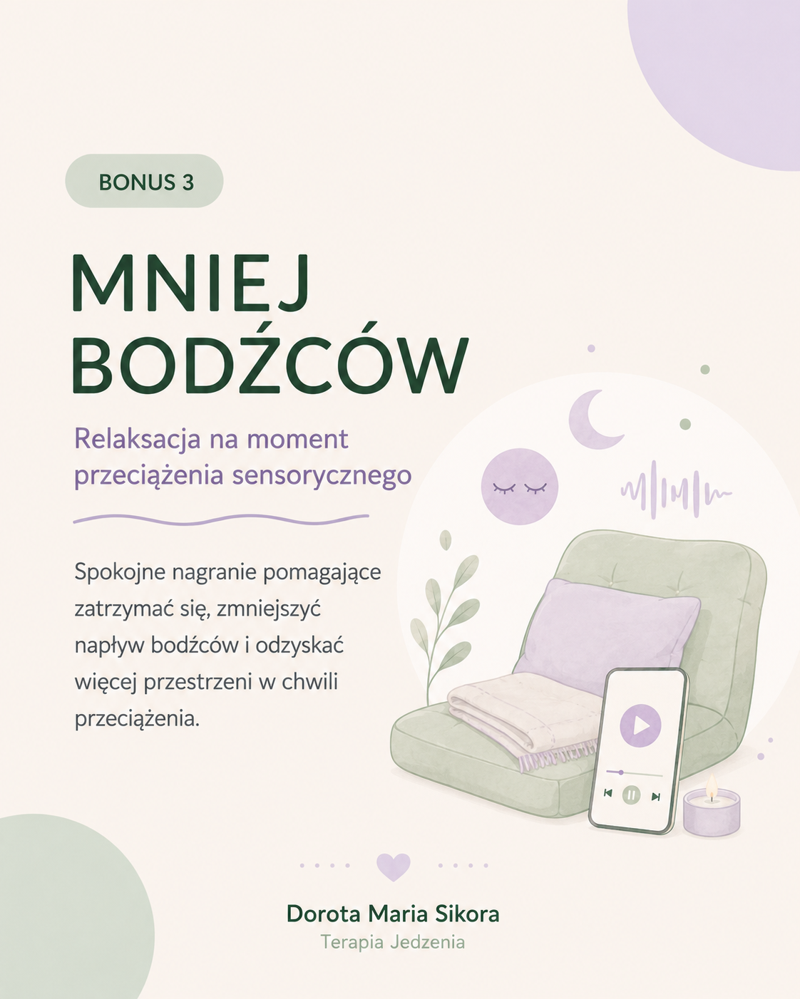 Jedzenie w ADHD i w spektrum autyzmu. Jak skutecznie radzić sobie z lękiem, wrażliwością sensoryczną i paraliżem w kuchni. Workbook dla nastolatków i dorosłych + BONUSY - obrazek 5