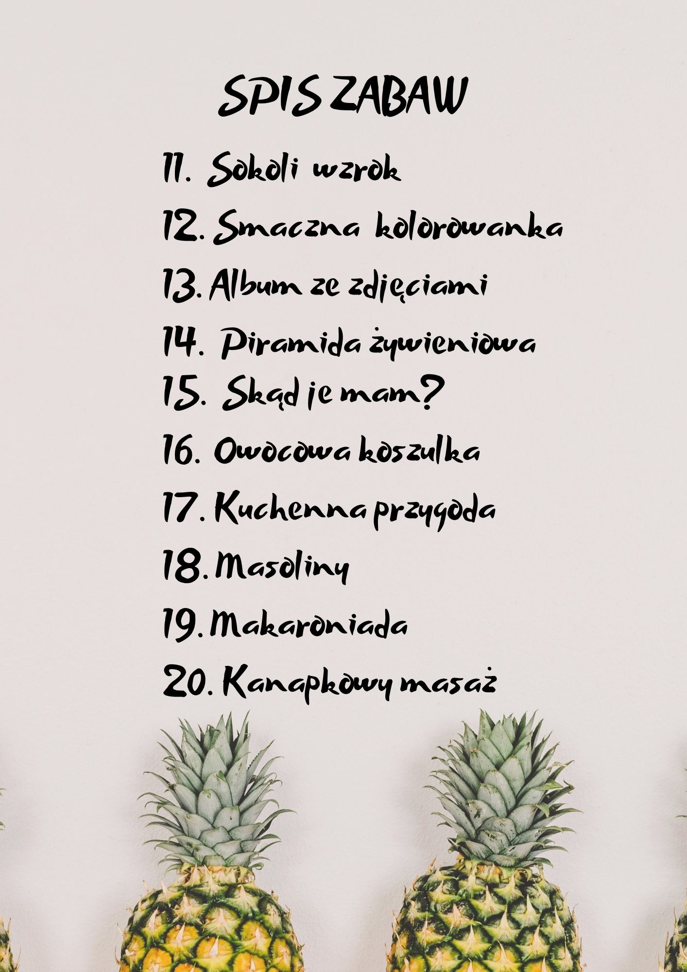 Zabawy (z) jedzeniem - obrazek 5