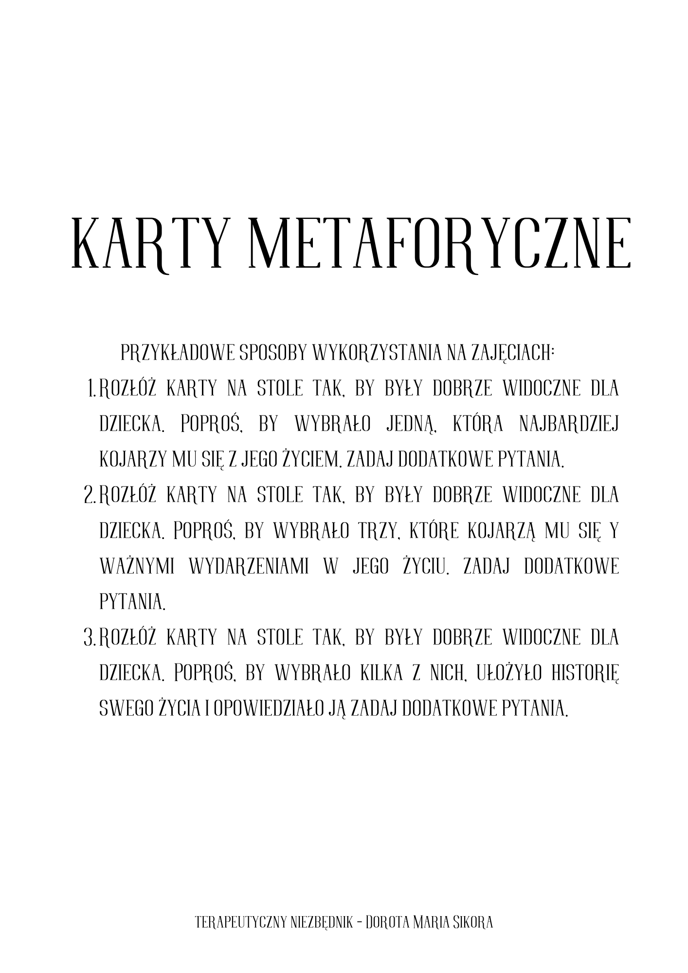 Terapeutyczny niezbędnik. Materiały do wykorzystania na zajęciach terapeutycznych z dziećmi - obrazek 9